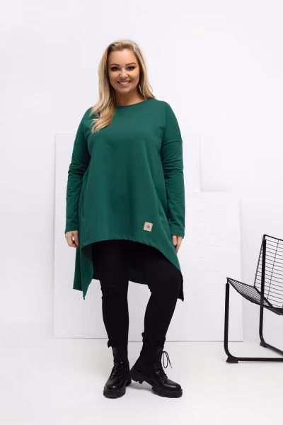 Tunika Model RV-TU-5042.09X Dark Green - Relevance — zdjęcie 2