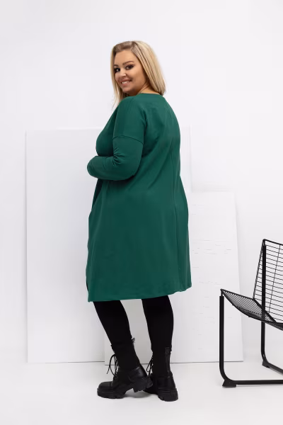 Tunika Model RV-TU-5042.09X Dark Green - Relevance — zdjęcie 3