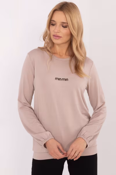 Bluzka Model RV-BZ-A-162.96 Beige - Relevance — zdjęcie 1