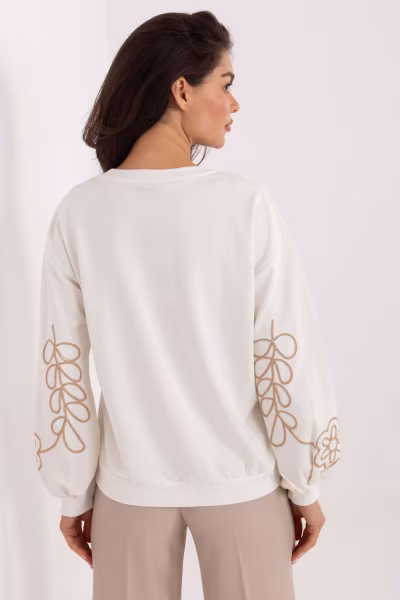 Bluza Damska Model RV-BZ-A175.02 Eecru - Relevance — zdjęcie 3