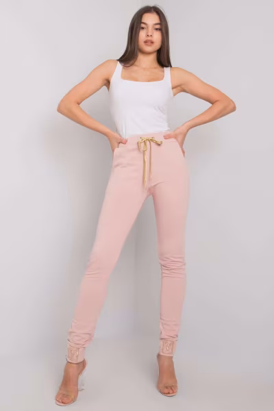 Spodnie Dresowe Model RV-DR-5980.12 Light Pink - Relevance — zdjęcie 2