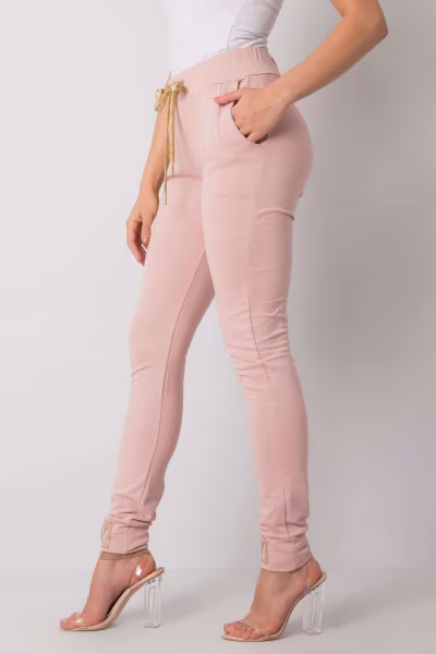Spodnie Dresowe Model RV-DR-5980.12 Light Pink - Relevance — zdjęcie 3