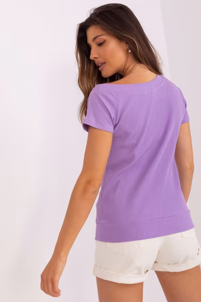Bluzka Model RV-BZ-8932.42 Violet - Relevance — zdjęcie 3