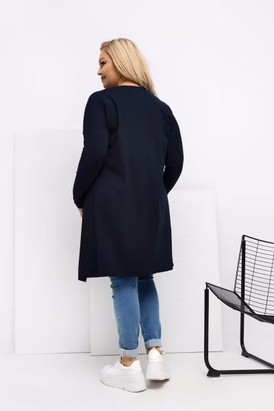 Bluzka Model RV-BZ-7054-1.06 Navy - Relevance — zdjęcie 3