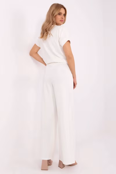 Spodnie Dresowe Model RV-DR-A613.69 Ecru - Relevance — zdjęcie 3