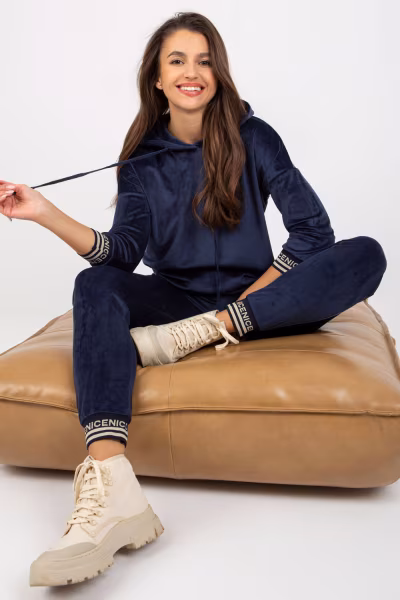 Spodnie Komplet Model RV-KMPL-8286.40 Navy - Relevance — zdjęcie 2