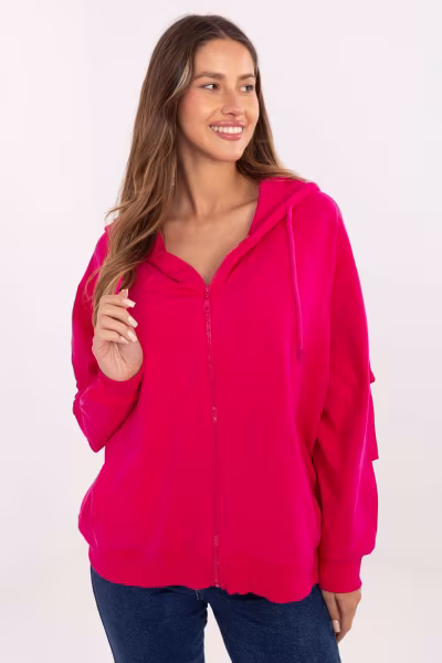 Bluza Damska Model RV-BL-9805.24 Fuksja - Relevance — zdjęcie 1