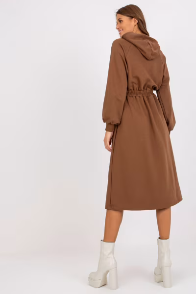Sukienka Model RV-SK-8336.12P Brown - Relevance — zdjęcie 3