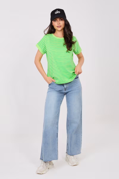 Tshirt Damski Model RV-TS-A1125.85 Light Green - Relevance — zdjęcie 2