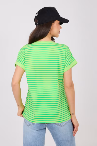 Tshirt Damski Model RV-TS-A1125.85 Light Green - Relevance — zdjęcie 3