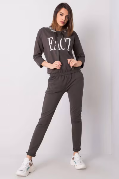 Spodnie Komplet Model RV-KMPL-6421.06 Dark Khaki - Relevance — zdjęcie 1