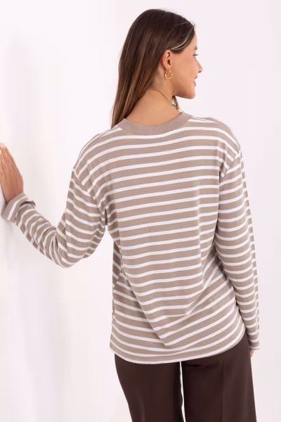 Bluzka Model RV-BZ-A895.24 Beige - Relevance — zdjęcie 3