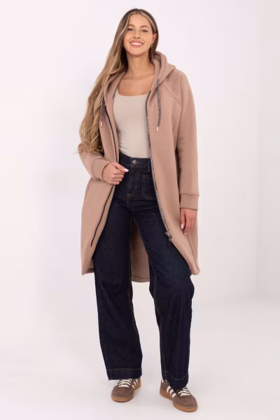 Bluza Damska Model RV-BL-A1027.79 Dark Beige - Relevance — zdjęcie 1
