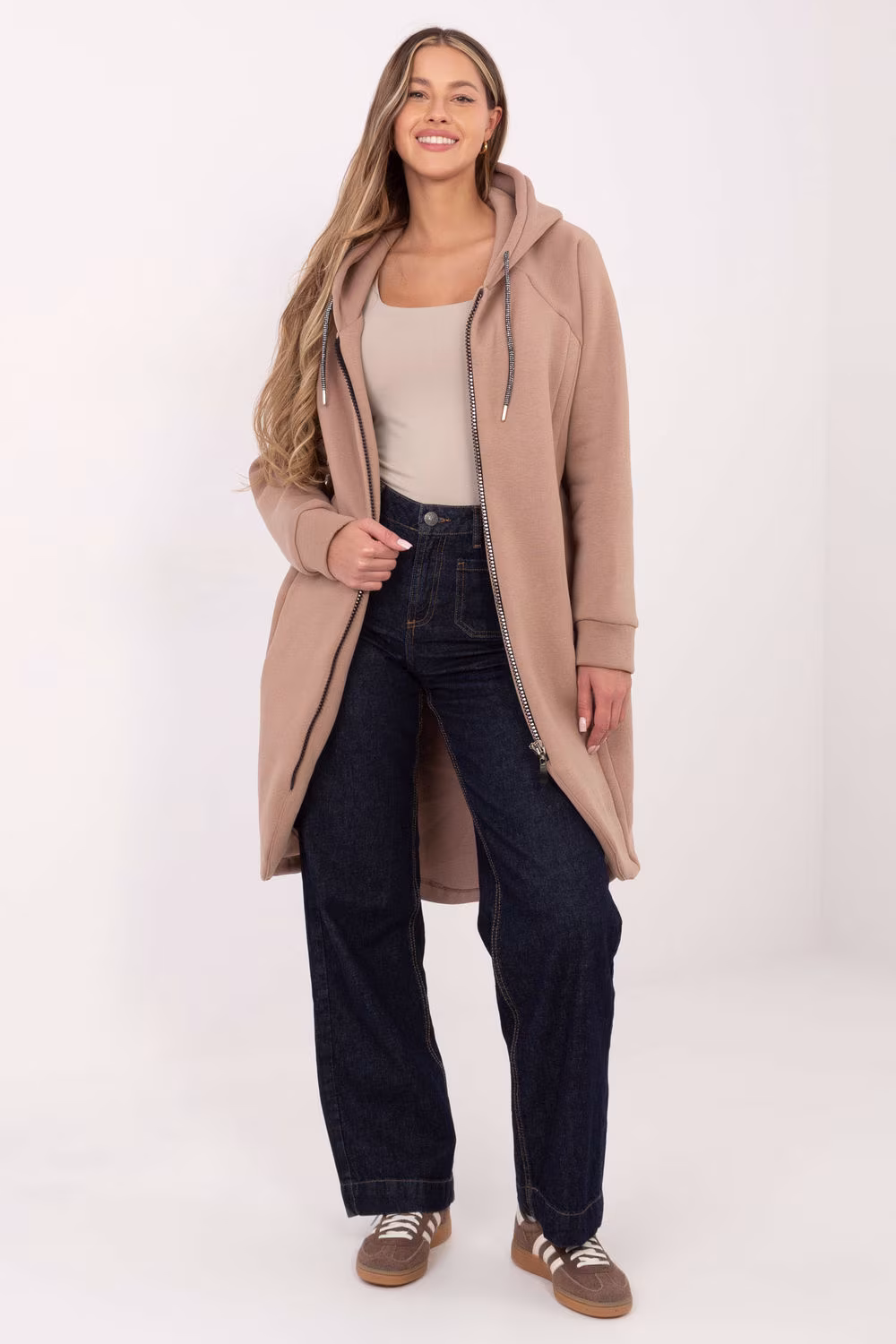 Bluza Damska Model RV-BL-A1027.79 Dark Beige - Relevance
