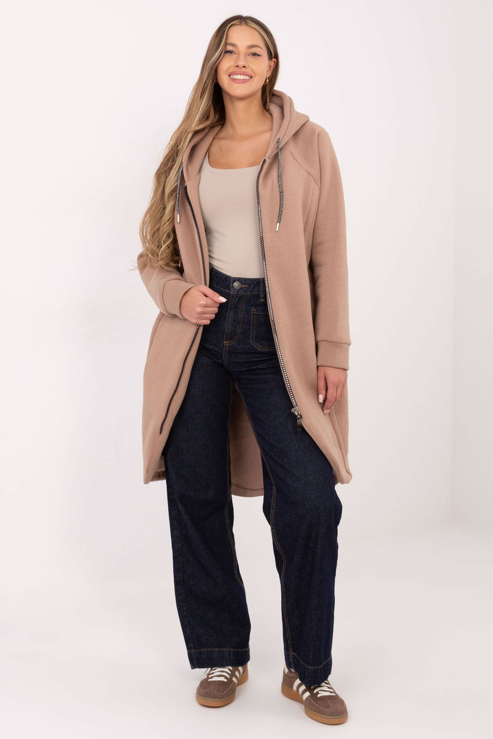 Bluza Damska Model RV-BL-A1027.79 Dark Beige - Relevance