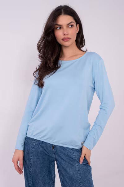 Bluzka Model RV-BZ-A-160.19P Light Blue - Relevance — zdjęcie 2