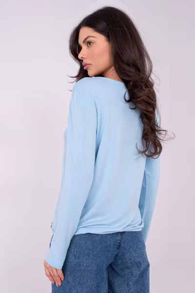 Bluzka Model RV-BZ-A-160.19P Light Blue - Relevance — zdjęcie 3