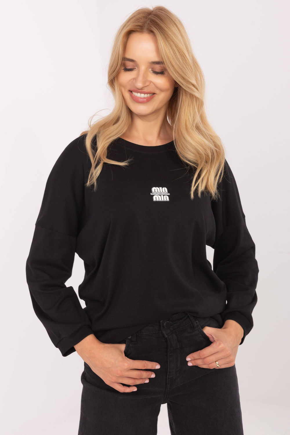 Bluzka Model RV-BZ-A823.49 Black - Relevance