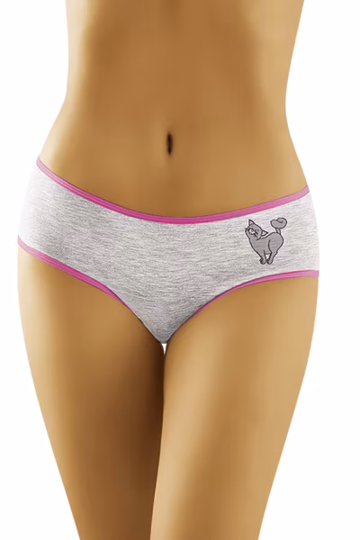 Figi Model Kicia 2504 Melange Grey - Wolbar — zdjęcie 1