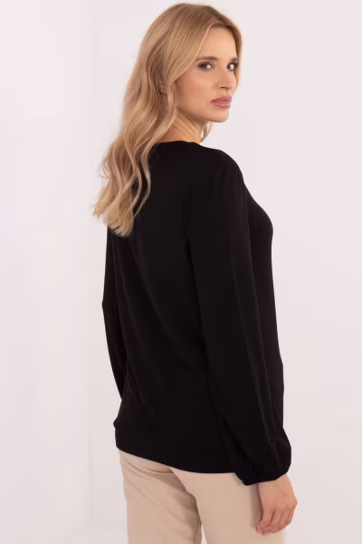 Bluzka Model RV-BZ-A-162.96 Black - Relevance — zdjęcie 2