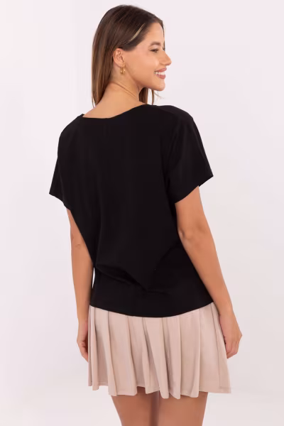 Spódnica Komplet Model RV-KMPL-A774.49 Black/Beige - Relevance — zdjęcie 2