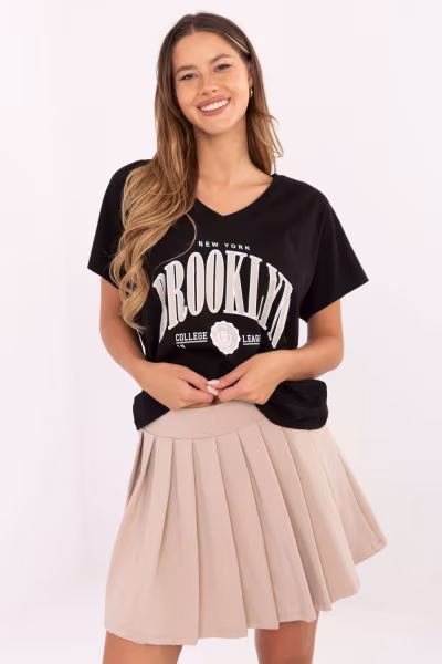 Spódnica Komplet Model RV-KMPL-A774.49 Black/Beige - Relevance — zdjęcie 3