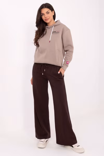 Spodnie Dresowe Model RV-DR-A590.08 Dark Brown - Relevance — zdjęcie 1