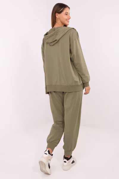 Spodnie Komplet Model RV-KMPL-A881.15 Khaki - Relevance — zdjęcie 3