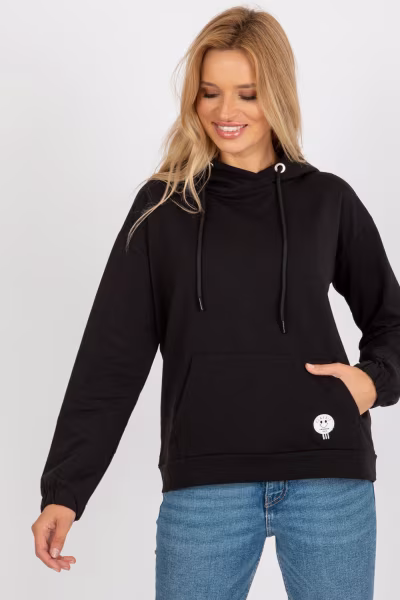 Bluza Damska Model RV-BL-8655.00P Black - Relevance — zdjęcie 1