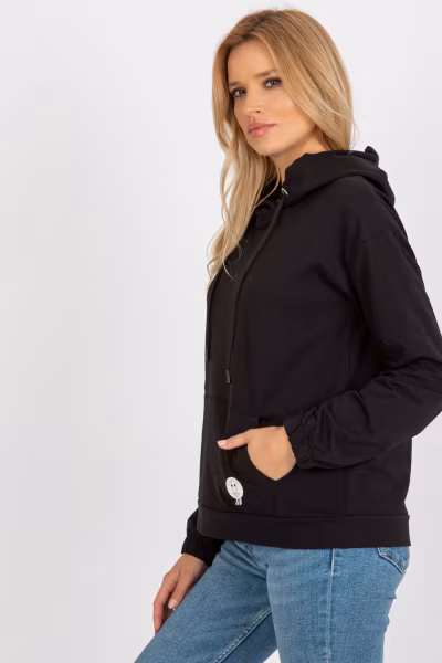 Bluza Damska Model RV-BL-8655.00P Black - Relevance — zdjęcie 3