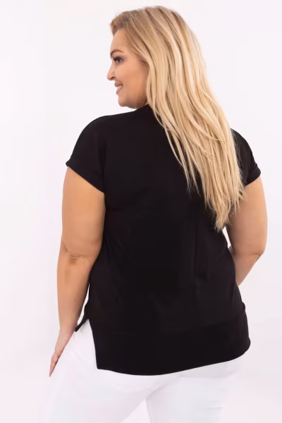 Bluzka Model RV-BZ-A542.12P Black - Relevance — zdjęcie 3