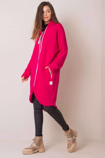 Bluza Damska Model RV-BL-4742.20P Fuksja - Relevance — zdjęcie 2
