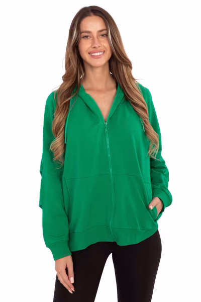 Bluza Damska Model RV-BL-9805.24 Green - Relevance — zdjęcie 1