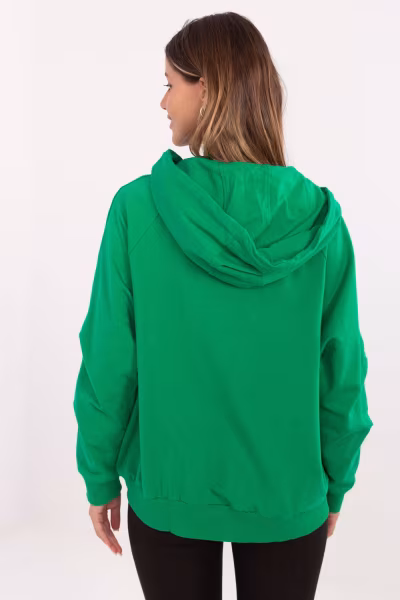 Bluza Damska Model RV-BL-9805.24 Green - Relevance — zdjęcie 3