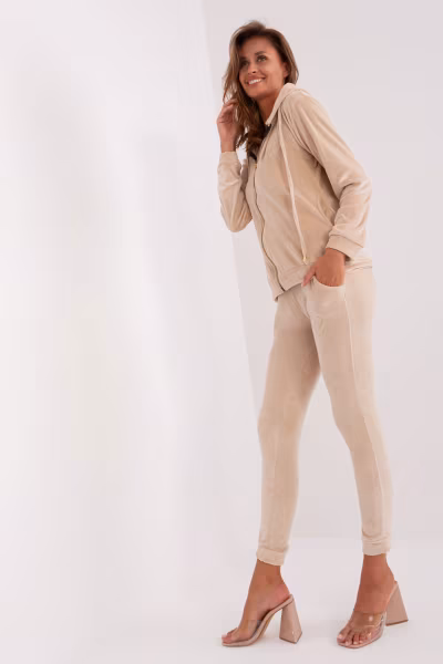 Spodnie Komplet Model RV-KMPL-6084.92P Light Beige - Relevance — zdjęcie 2