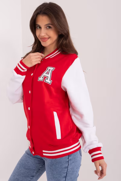 Bluza Damska Model RV-BL-7670.31 Red - Relevance — zdjęcie 2