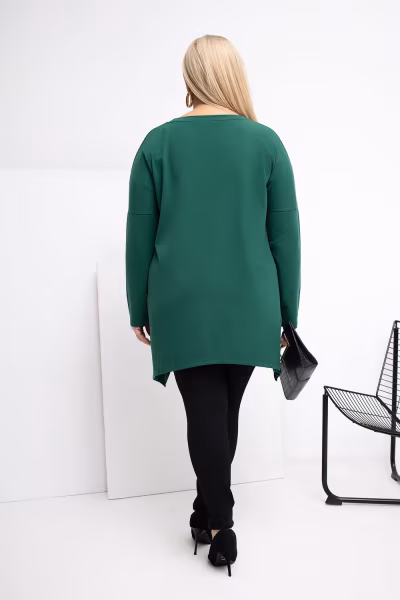 Tunika Model RV-BZ-5031.06X Dark Green - Relevance — zdjęcie 3