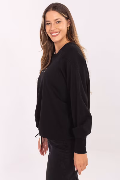 Bluza Damska Model RV-BL-A870.45 Black - Relevance — zdjęcie 2