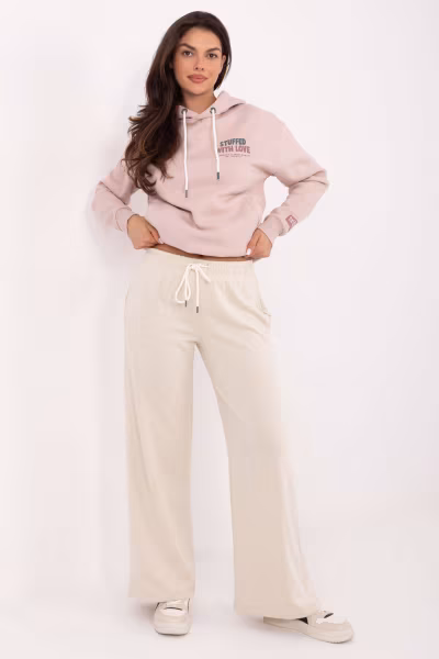 Spodnie Dresowe Model RV-DR-A590.08 Light Beige - Relevance — zdjęcie 1