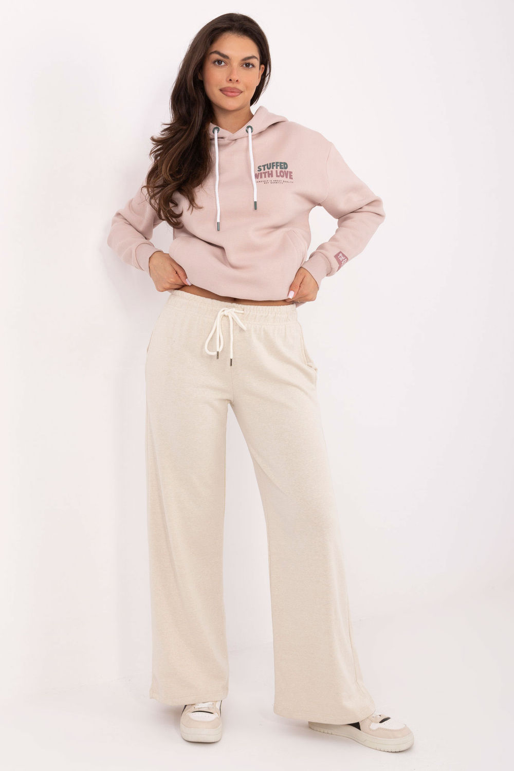 Spodnie Dresowe Model RV-DR-A590.08 Light Beige - Relevance