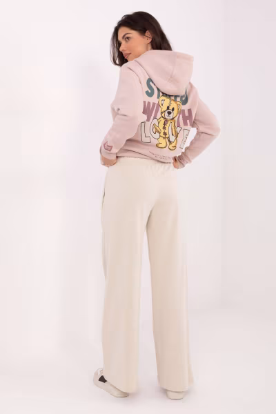 Spodnie Dresowe Model RV-DR-A590.08 Light Beige - Relevance — zdjęcie 3