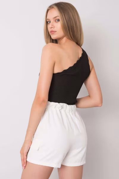 Szorty Damskie Model DHJ-SN-9858.09P Ecru - Italy Moda — zdjęcie 3