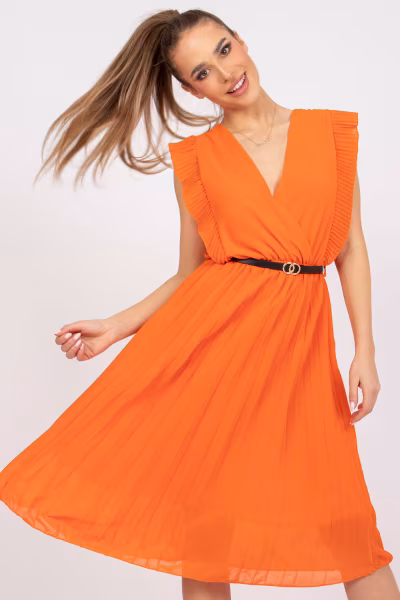 Sukienka Model DHJ-SK-N13198-1.22 Orange - Italy Moda — zdjęcie 1
