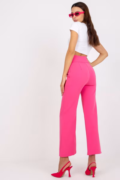 Spodnie Damskie Model DHJ-SP-16008.01X Dark Pink - Italy Moda — zdjęcie 3