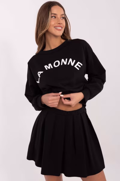 Spódnica Komplet Model MI-KMPL-M6158.92 Black - Italy Moda — zdjęcie 1