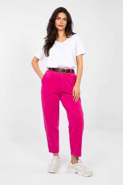 Spodnie Damskie Model IT-SP-FL9767-1.04 Fuksja - Italy Moda — zdjęcie 1