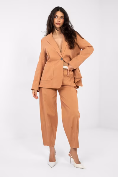 Spodnie Damskie Model IT-SP-FL10125.78 Dark Orange - Italy Moda — zdjęcie 1