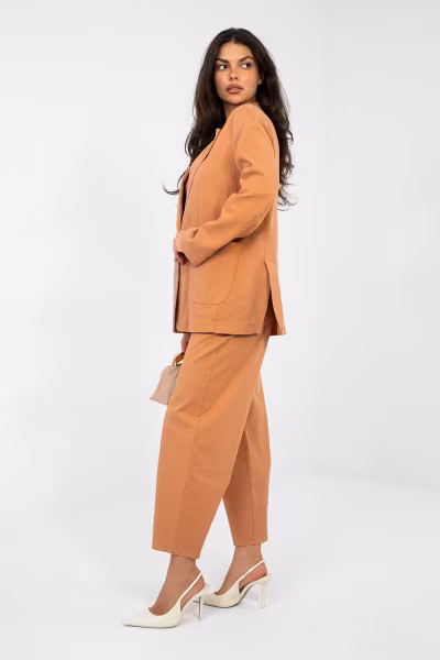 Spodnie Damskie Model IT-SP-FL10125.78 Dark Orange - Italy Moda — zdjęcie 2