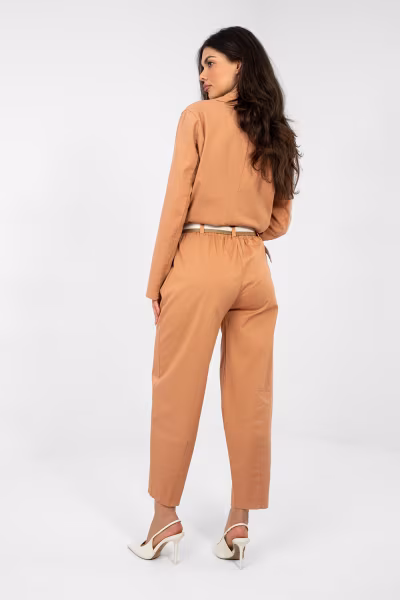 Spodnie Damskie Model IT-SP-FL10125.78 Dark Orange - Italy Moda — zdjęcie 3