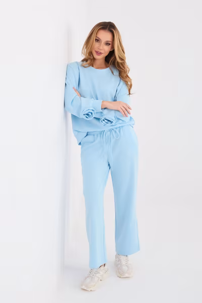 Spodnie Komplet Model IT-KMPL-10015.33 Light Blue - Italy Moda — zdjęcie 2